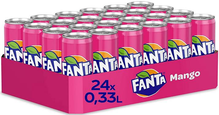 🥤 24x Fanta Mango & Dragonfruit 330ml Dose für 16,49€ (statt 23€)