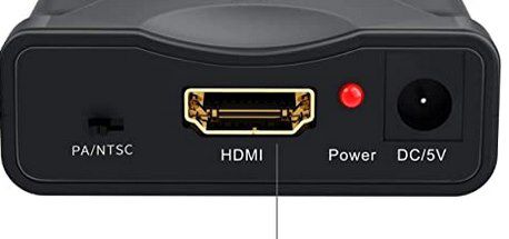 GANA HDMI zu SCART Adapter für 8,99€   Prime
