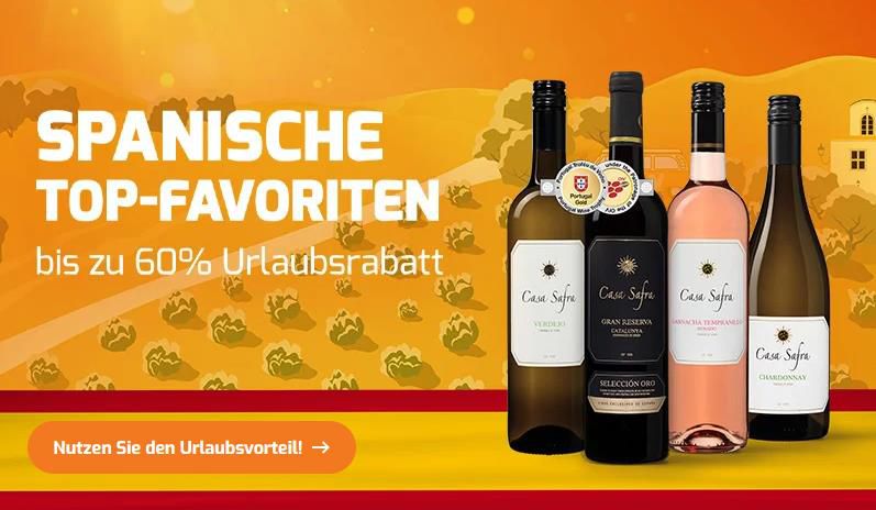 Weinvorteil: 15€ Rabatt ab einem Einkaufswert von 60€