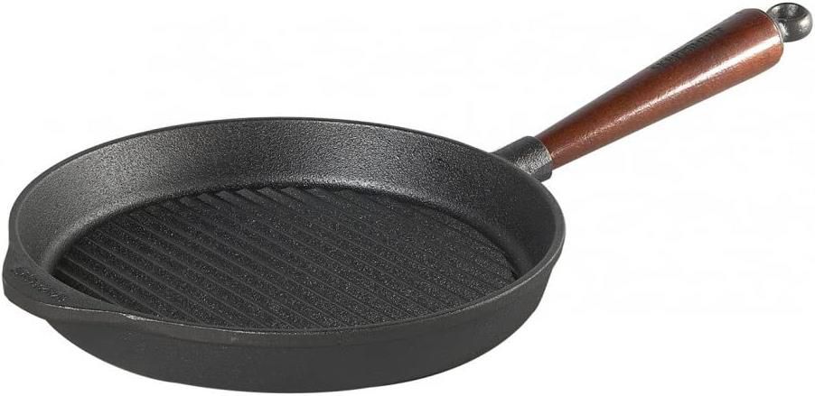 Skeppshult Grillpfanne 25 cm mit Holzgriff aus schwedischer Buche für 57,27€ (statt 95€)