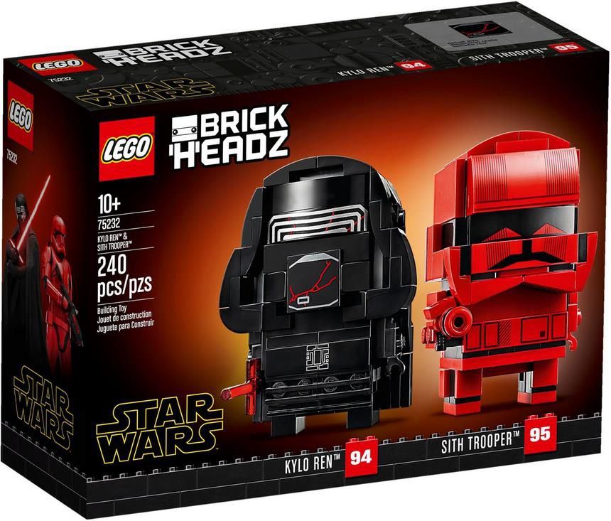 Lego BrickHeadz 75232   Kylo Ren & Sith Trooper für 29,98€ (statt 39€)