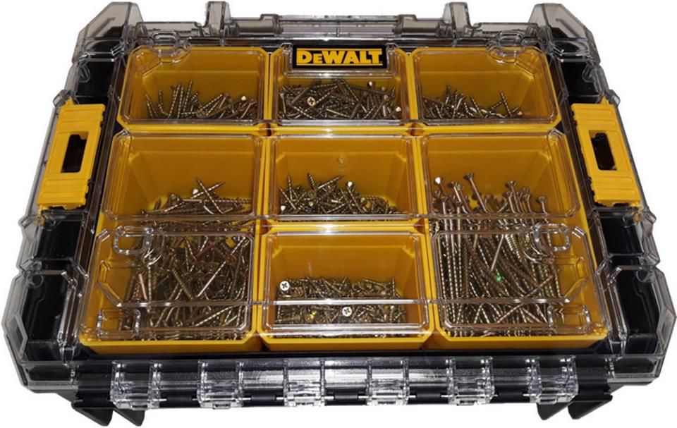 DeWalt TSTAK V Box mit Holzschrauben 1.100 teilig für 45,90€ (statt 56€)