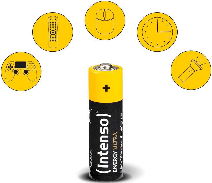 24x Intenso Energy Ultra AAA Micro Alkaline Batterien für 3,91€ (statt 7€)