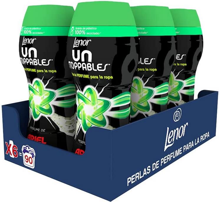 6er Pack Lenor Unstoppable Duftperlen für Wäsche 6 x 210 g für 16,53€  (statt 27€) - Prime