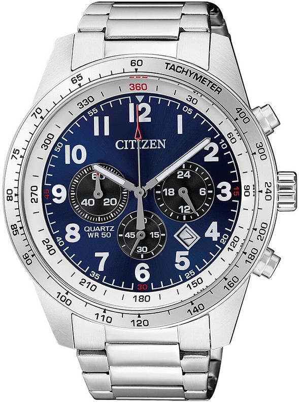 Citizen AN8160 52L   Herren Chronograph aus Edelstahl für 79,99€ (statt 100€)