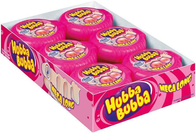 12x Hubba Bubba Kaugummi   Bubble Tape Fancy Fruit 12 x 56 g für 10,70€ (statt 16€)   Sapr Abo