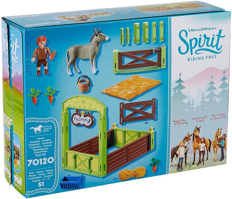 Playmobil DreamWorks   Spirit Riding Free   Snips & Herr Karotte für 9,99€ (statt 14€)   Prime