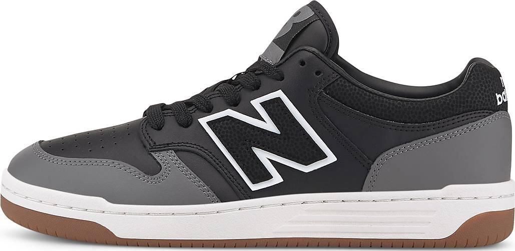 New Balance BB480   Herrensneaker in Schwarz/Grau für 62,96€ (statt 71€)