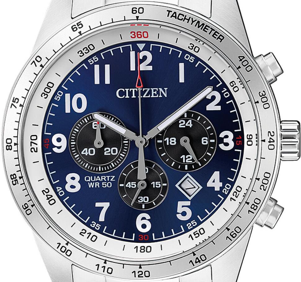 Citizen AN8160 52L   Herren Chronograph aus Edelstahl für 79,99€ (statt 100€)