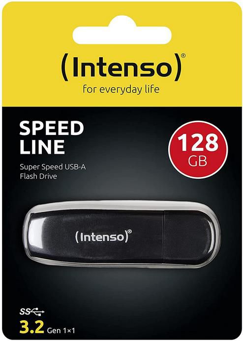 Intenso Speed Line   128GB Speicherstick   USB 3.2 Gen 1x1 für 10,79€ (statt 14€)   Prime