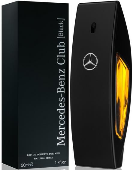 Mercedes Benz Club Black   Herren Eau de Toilette 50ml für 28€ (statt 39€)