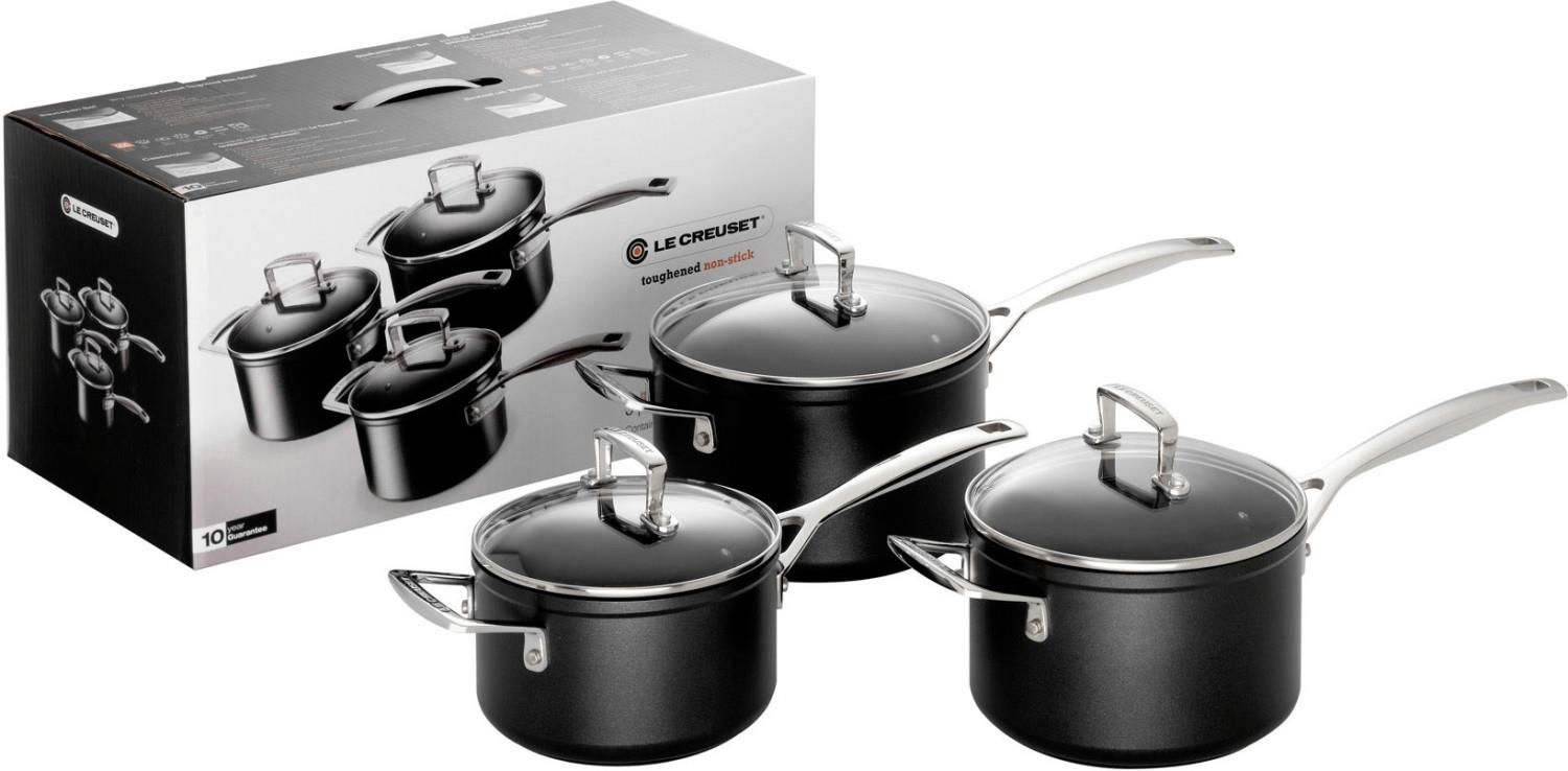 Le Creuset   Alu Profitopf Set 3 tlg für 225,95€ (statt 282€)