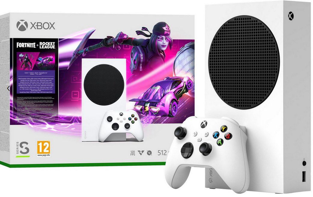 Microsoft Xbox Series S 512GB   Fortnite & Rocket League Bundle für 269€ (statt 306€)