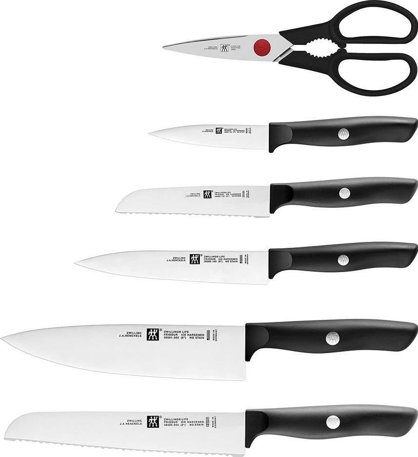 Zwilling Life   Selbstschärfender Messerblock aus Holz 7 tlg. für 111,99€ (statt 146€)