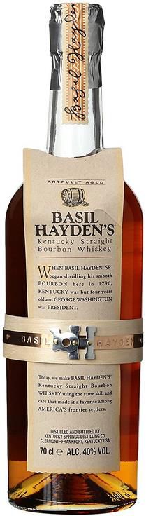 Basil Haydens Kentucky Straight Bourbon Whisky 8 Jahre 40% Vol, 0,7l für 39,95€ (statt 50€)   Prime