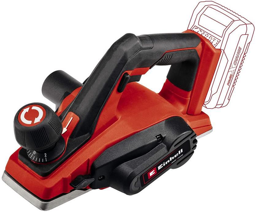 Einhell TE PL 18/82 Li Solo Power X Change Akku Hobel   18 V für 62,99€ (statt 82€)   Ohne Akku u. Ladegerät