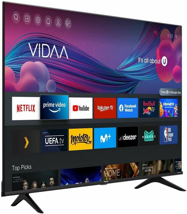 Hisense 50A62G   50 Zoll 4K/UHD LED Smart TV für 399€ (statt 463€)