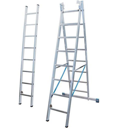 Krause Stabilo Vielzweckleiter z.B. 3x8 Sprossen und 50 cm x 525 cm für 265,37€ (statt 334€)