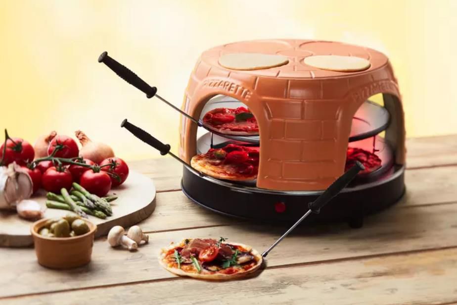 Emerio Pizzarette mit Terracotta Deckel für 63,94€ (statt 95€)