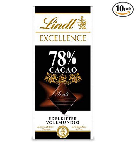 10x Lindt Excellence 78% Cacao Schokolade für 16,72€ (statt 20€)   Prime