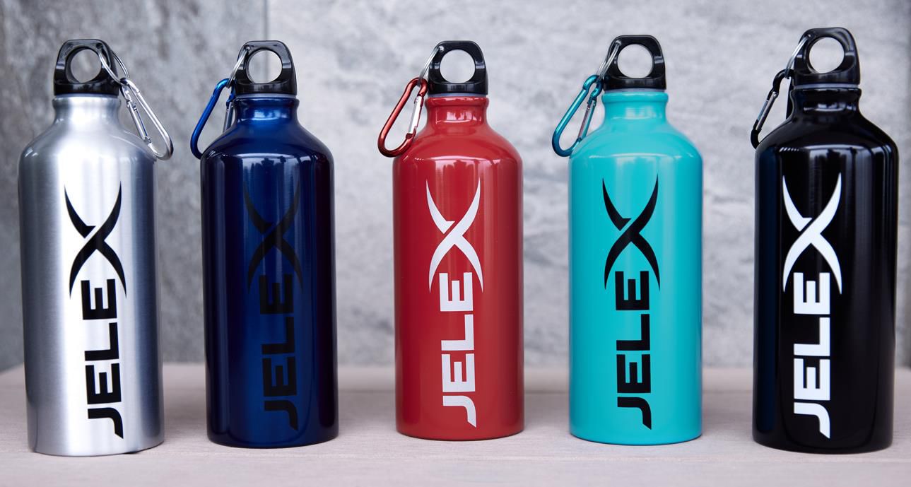 JELEX Aqua Aluminium Trinkflasche 600ml für je 2,99€ zzgl. VSK (statt 9€)