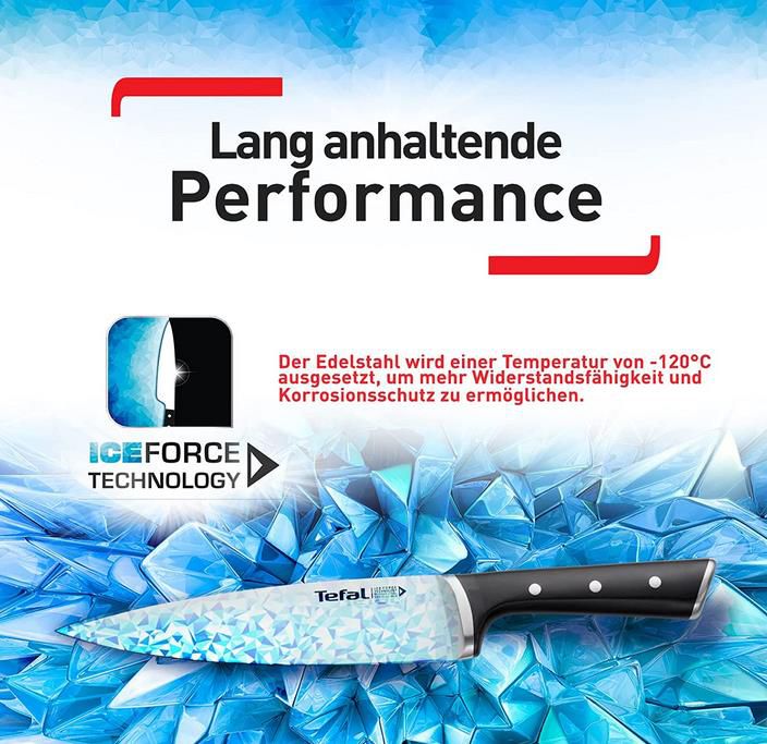 Tefal Ice Force K23205 Schälmesser mit 9cm Klinge für 9,99€ (statt 14€)