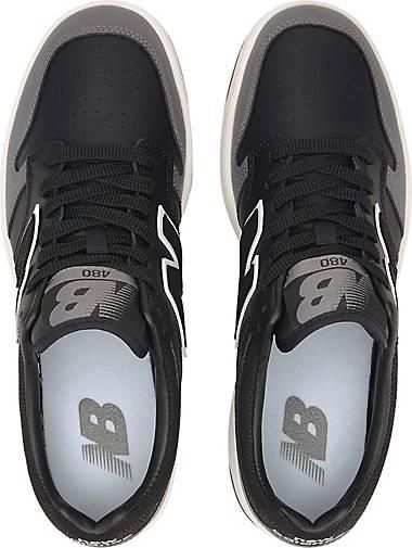 New Balance BB480   Herrensneaker in Schwarz/Grau für 62,96€ (statt 71€)