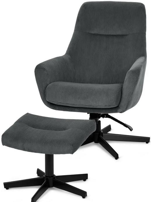 Tchibo B Day: 11% Rabatt auf Möbel   z.B. Design Sessel mit Hocker für 257€ (statt 289€)