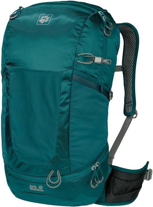 Jack Wolfskin Kingston 30 Pack   Wanderrucksack in Grün mit 30l für 47,90€ (statt 69€)