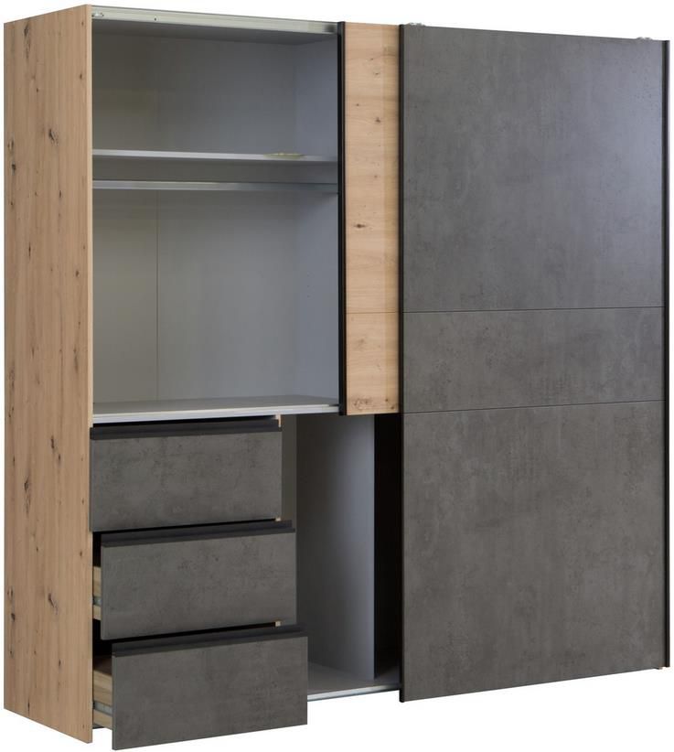 Z2   Winn2   Drehtürenschrank 2 türig   200 x 200 x 61 cm für 278,95€ (statt 339€)