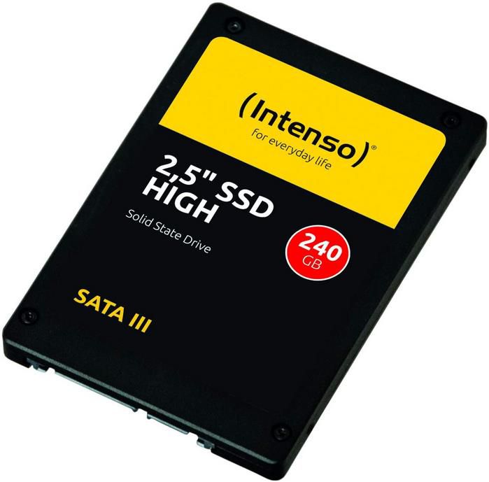 Intenso High Performance 2,5 Zoll SSD mit 240 GB für 25,29€ (statt 30€)   Prime