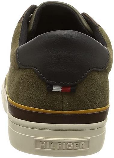 Tommy Hilfiger   Essential Suede Mix Winter Vulc   Herren Sneaker in Khaki für 39,95€ (statt 52€)