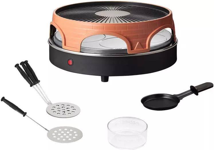 Emerio PO 113255   3 in 1 Pizzarette mit Terracotta Tonhaube für 84,49€ (statt 110€)