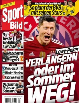 25 Ausgaben Sport Bild für nur 1€ (statt 73€)