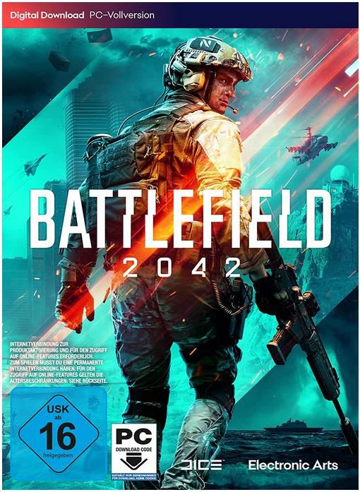 Battlefield 2042 (Code in der Box)   [PC] für 27,70€ (statt 50€)