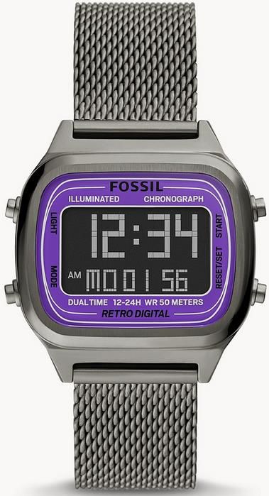 Fossil FS5888 Retro Digital Herrenuhr für 39,20€ (statt 99€)