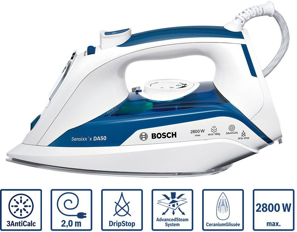 Bosch TDA5028010 Dampfbügeleisen mit 2800 Watt für 33€ (statt 48€)