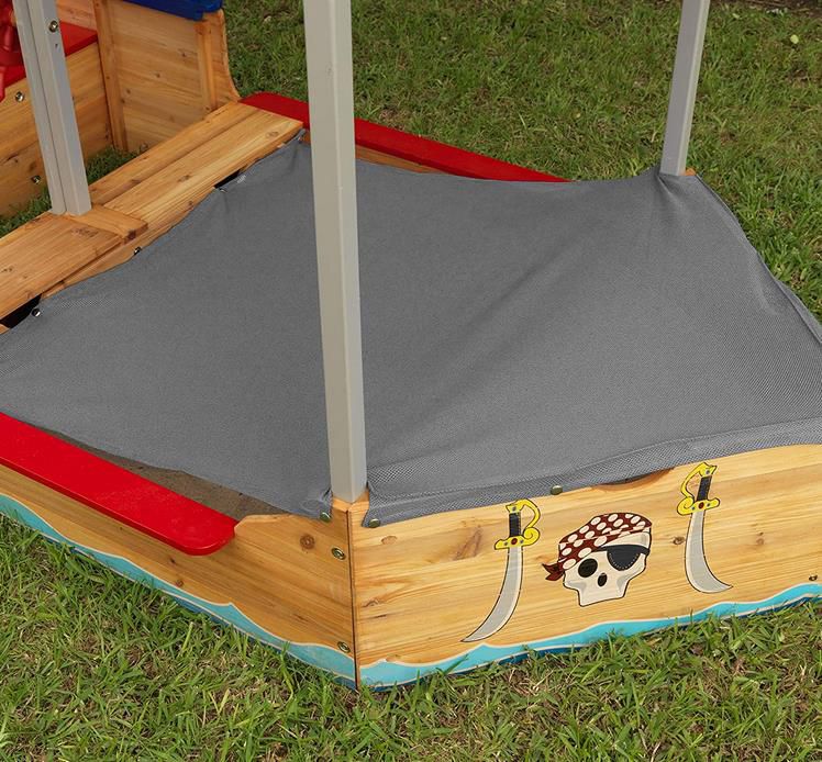 KidKraft 128 Piratenschiff Sandkasten aus Holz für 124,79€ (statt 200€)