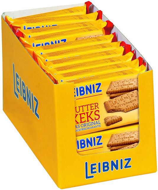 22er Snack Pack Leibniz Butterkeks je 50 g ab 7,19€ (statt 11€)