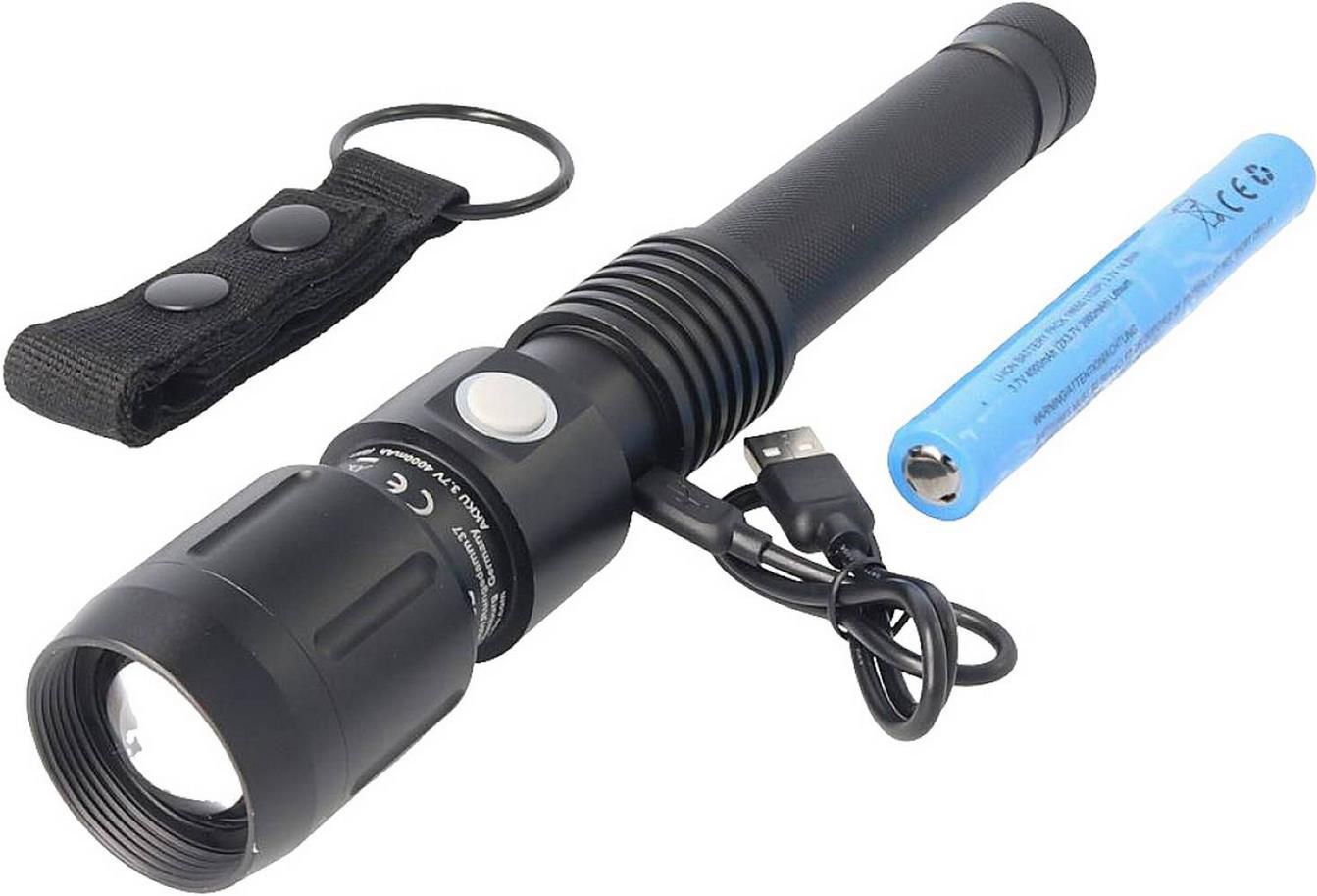 Maximus M FL 006B USB LED Taschenlampe mit 1200lm für 17,99€ (statt 28€)