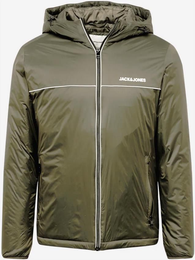 Jack & Jones Herren Übergangsjacke in Oliv für 29,90€ (statt 52€)