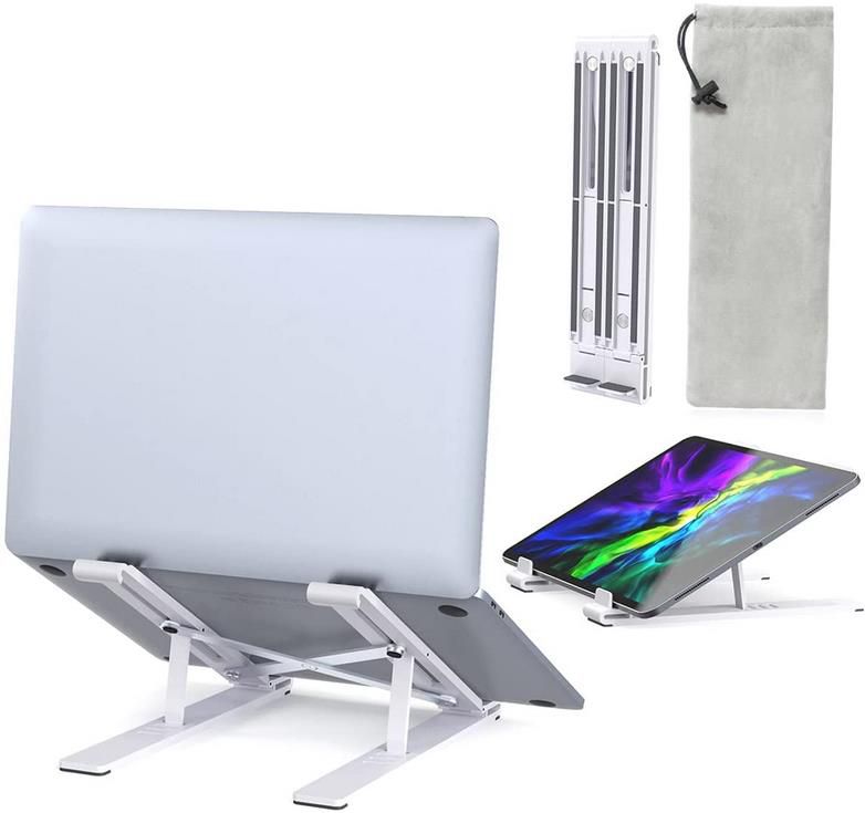 Yukkary ergonomischer Laptop Ständer für Tablets und Notebooks für 9,99€ (statt 17€)   Prime