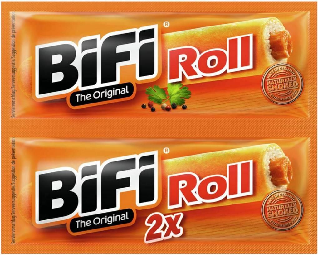 BiFi Original Roll 12 x 2 x 40 g Salami im Teigmantel Doppelpack für 16,99€ (statt 22€)