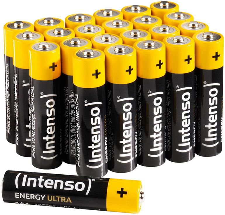 24x Intenso Energy Ultra AAA Micro Alkaline Batterien für 3,91€ (statt 7€)