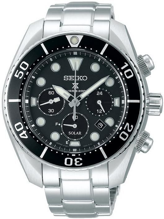 Seiko Prospex Divers Solar Chronograph Sumo SSC757J1 für 423,20€ (statt 520€)