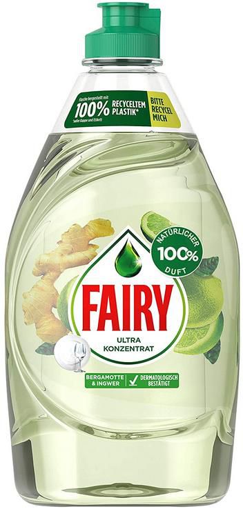 4x Fairy Spülmittel   Bergamotte und Ingwer   430ml für 3,36€ (statt 4€)   Prime