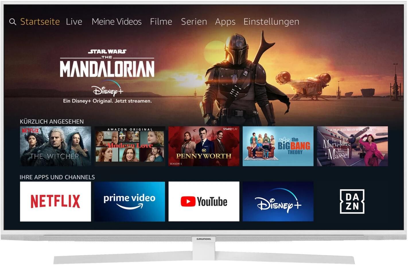 Grundig 49 GUW 8040 Fire TV Edition   49 Zoll 4K Smart TV mit Triple Tuner für 388,99€ (statt 449€)