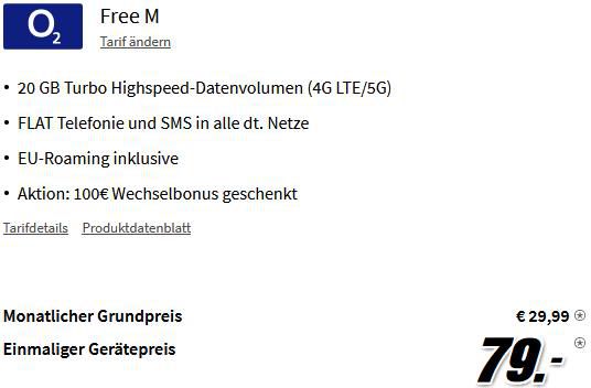 🔥 Samsung Galaxy Z Flip 3 5G für 79€ + o2 Allnet Flat mit 20GB LTE/5G für 29,99€ mtl.