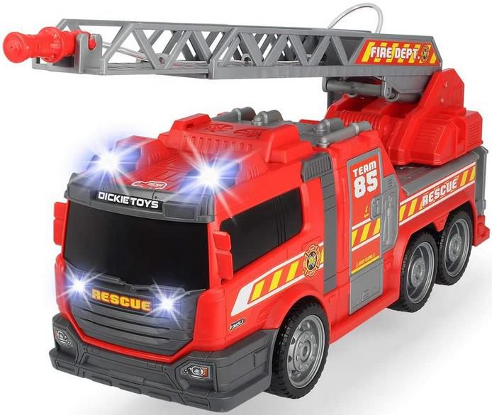 Dickie Toys Feuerwehrauto mit Wasserspritzfunktion +Licht & Sound 36 cm für 13,42€ (statt 21€)   Prime