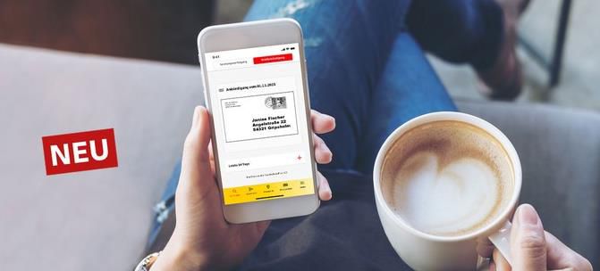 Briefankündigung per Post & DHL App ab sofort verfügbar